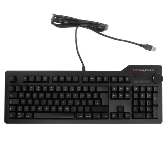 Das Keyboard 4 Professional Mac : Cherry MX Braun Soft Clicky DE Layout
