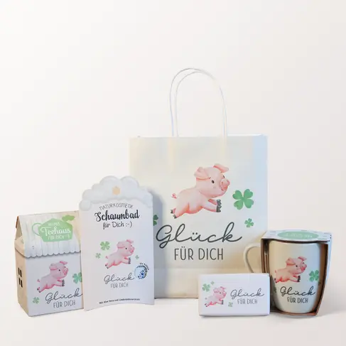 Geschenkbox „Viel Glück“