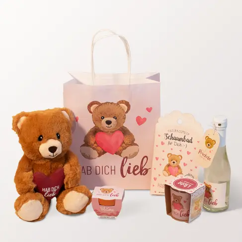 Geschenkbox „Hab dich lieb“