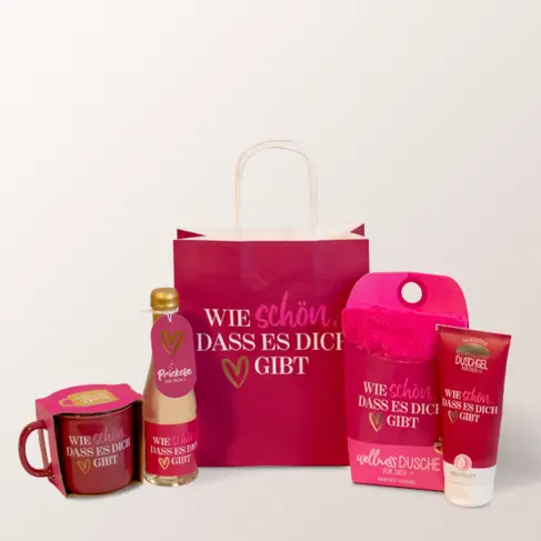 Geschenkbox Wohlfühlzeit ?Wie schön dass es dich gibt?