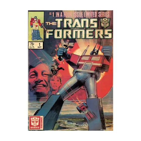 Transformers Limitierter Kunstdruck zum 40. Jahrestag