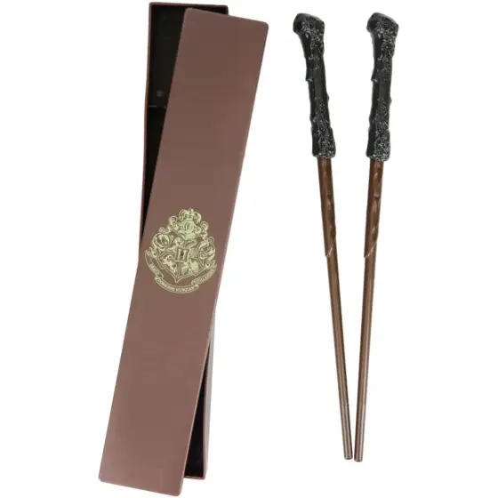 Harry Potter Zauberstab Essstäbchen mit Aufbewahrungsbox