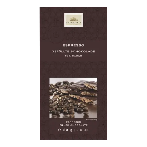 Gefüllte Schokolade Espresso