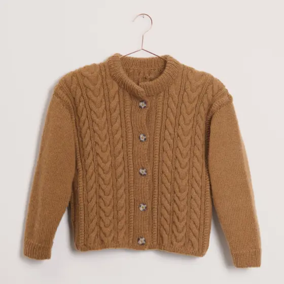 Strickset Cardigan Modell 11 aus Made by Me No. 23