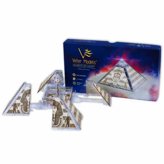 Pyramiden-Schatzkästchen Modellbausatz