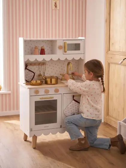 Spielküche MINI FESTON aus FSC®-Holz mit Accessoires