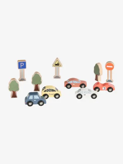 5er-Set Kinder Spielzeugautos mit Zubehör