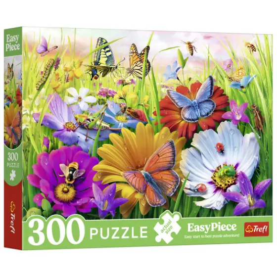 Puzzle "Insektenwiese" 300 XL-Teile