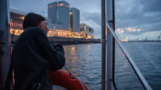 Lichterfahrt in Hamburg