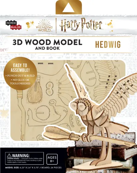 Harry Potter Hedwig Incredibuilds 3D Bausatz