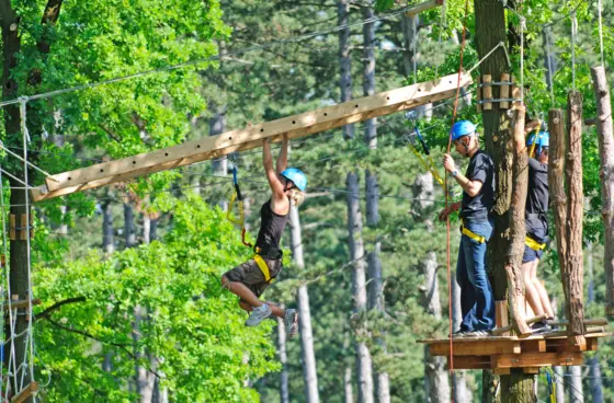 Action-Tag im Outdoorpark bei Wien