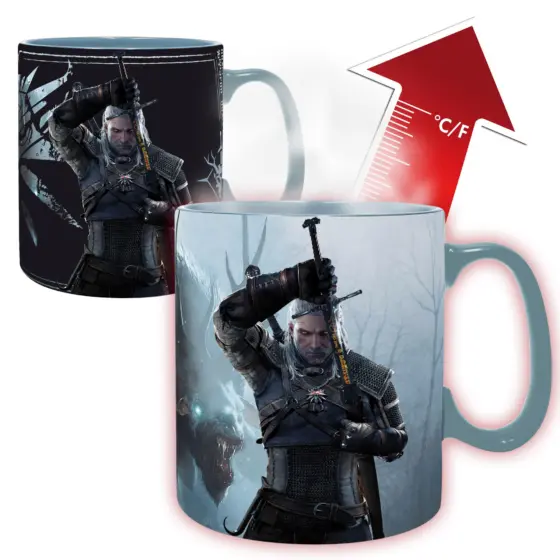The Witcher Wärmebecher Gerald und Ciri