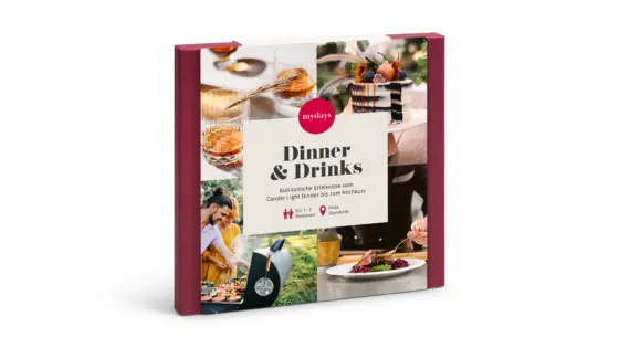 Geschenkbox Dinner & Drinks
