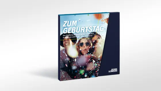Geschenkbox Zum Geburtstag für Zwei