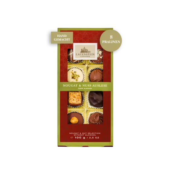 Klarsichtpräsent Nougat & Nuss Auslese