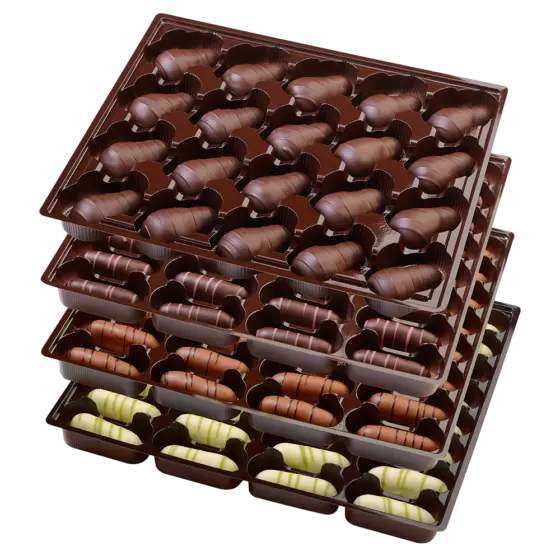 Flüssig gefüllte Pralinen