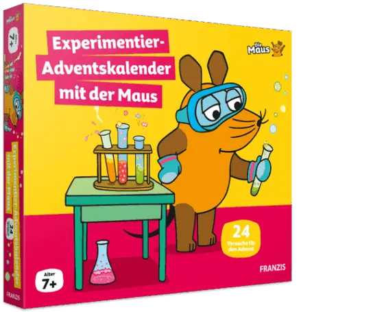 Experimentier-Adventskalender mit der Maus