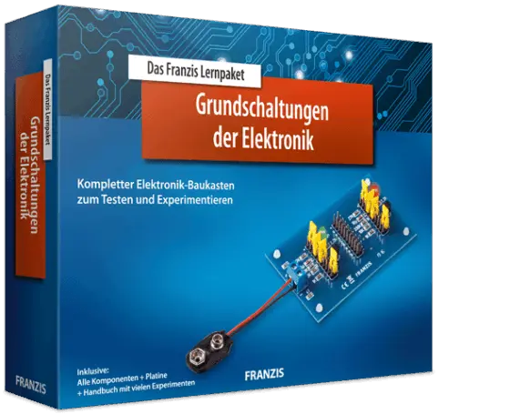 Das FRANZIS Lernpaket Grundschaltungen der Elektronik