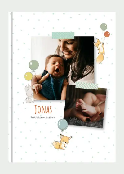 Digital "Baby Tagebuch" im Format A4 hoch