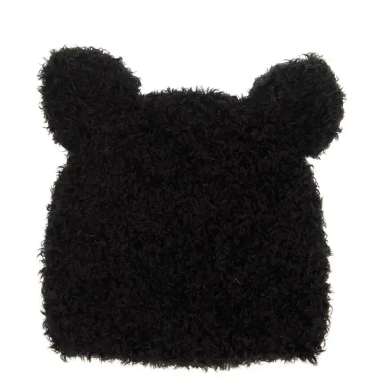 Rico Design Strickset Mütze Katze schwarz Schwarz