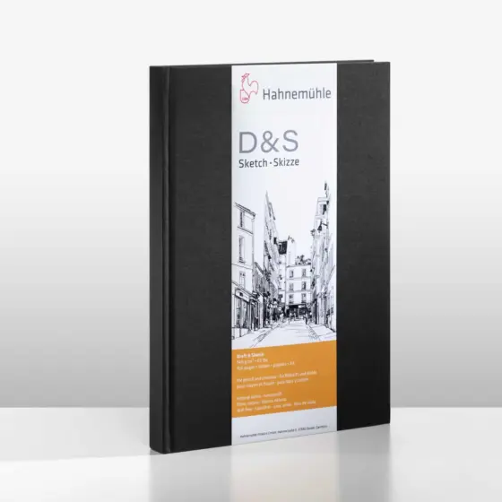 Hahnemühle Skizzenbuch D&S 140g/m² 80 Blatt DIN A5 Hochformat