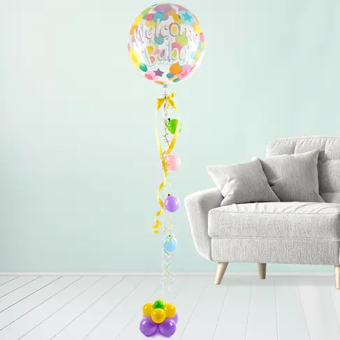 Riesenballon-Präsent Welcome Baby (190 cm)