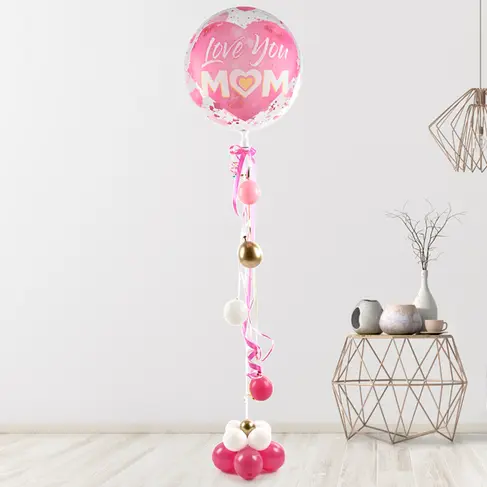 Riesenballon-Präsent ?Love You Mom? (190 cm)