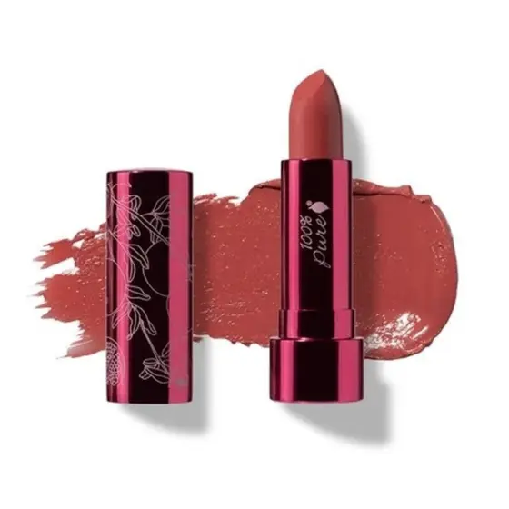 Pomegranate Oil Moisture Lipstick + Fruit Pigments - Foxglove - Lippenstift