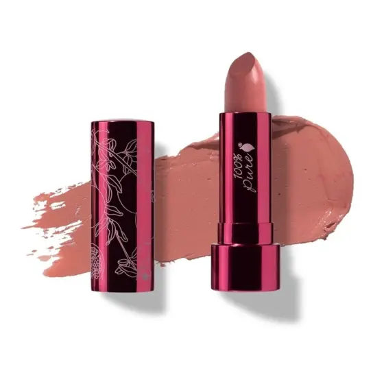 Pomegranate Oil Moisture Lipstick + Fruit Pigments - Peony - Lippenstift