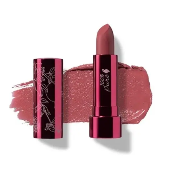 Pomegranate Oil Moisture Lipstick + Fruit Pigments - Clover - Lippenstift