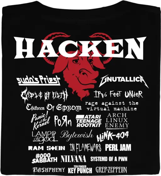 Hacken Open Air Girlie Shirt : Größe S