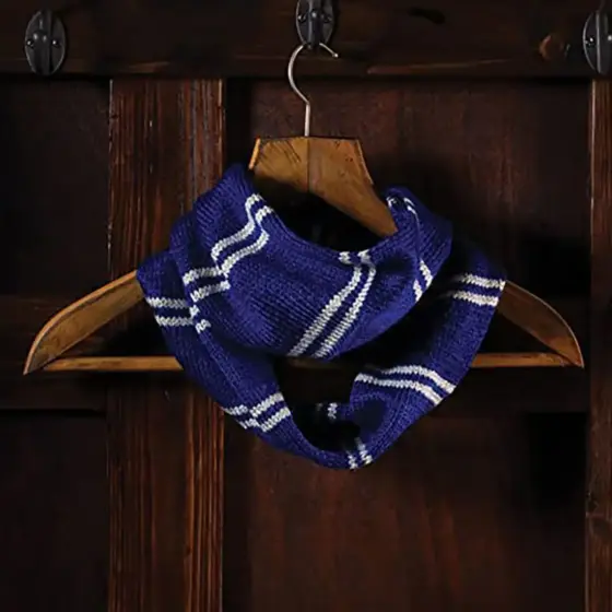 Harry Potter Strick-Set : Ravenclaw Loop-Schal