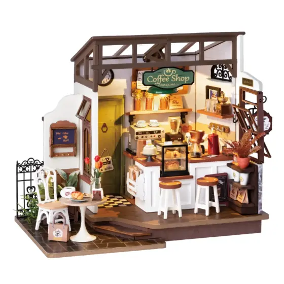 Miniatur-Haus Bausätze : Café