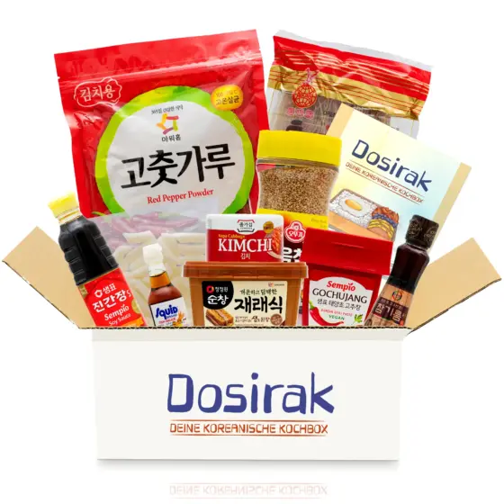 Dosirak-Box mit 10 Zutaten & 25 Rezepten aus Korea