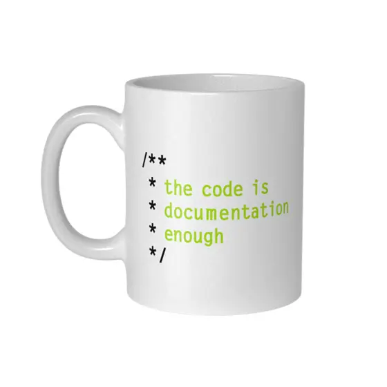 The Code Is Documentation Enough Becher