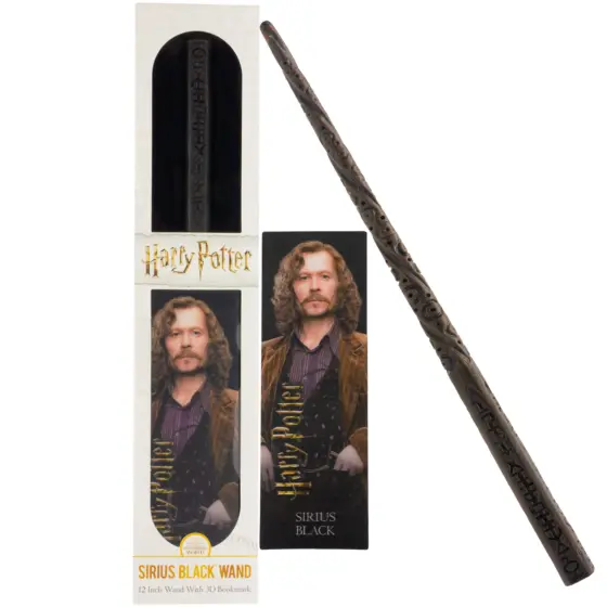 Harry Potter Zauberstab mit 3D-Lesezeichen: Sirius Black