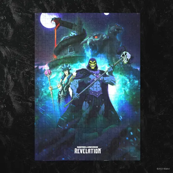 Masters of the Universe Puzzle: Skeletor & Evil-Lyn
