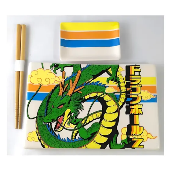 Dragon Ball Z Shenlong Keramik Sushi Set
