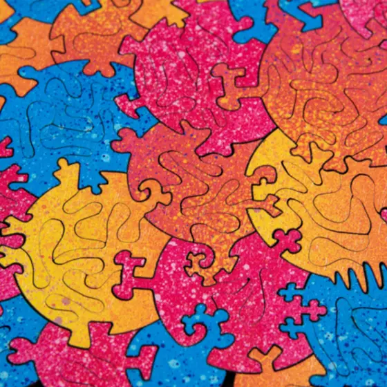 Bubble Puzzle : Bunte Frühstücksflocken