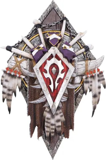 World of Warcraft Horde Wandplakette