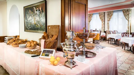 Frühstückspause in Locarno