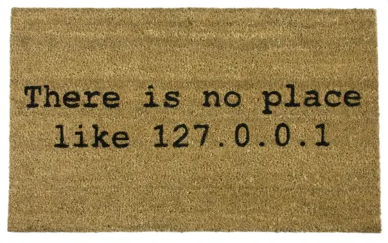 Fußmatte 127.0.0.1