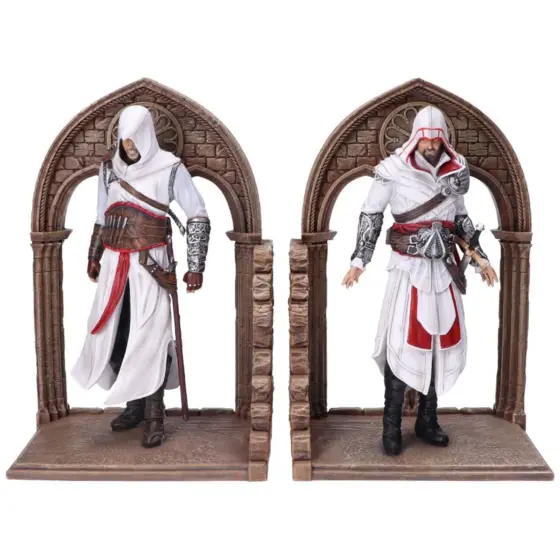 Assassin's Creed Altair und Ezio Buchstützen