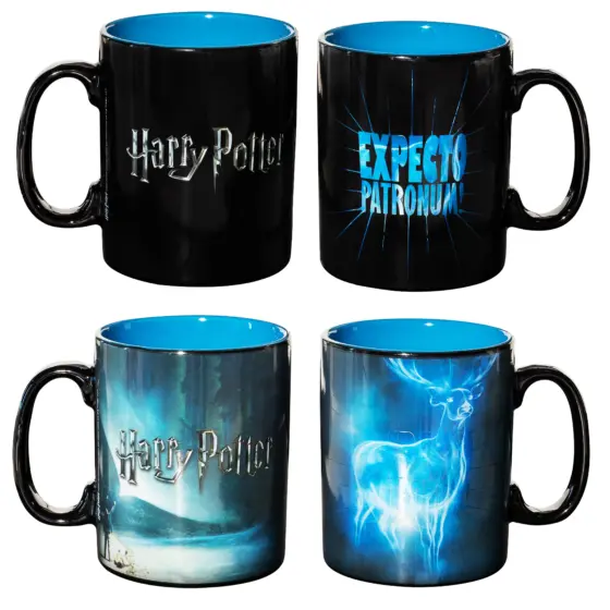 Harry Potter Patronus Thermo-Effekt-Becher