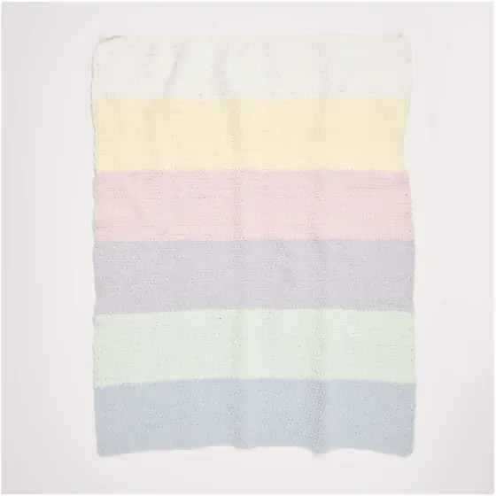Häkelset Decke Modell 02 aus Baby Chenillove