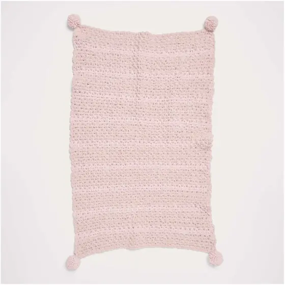 Häkelset Decke Modell 04 aus Baby Chenillove