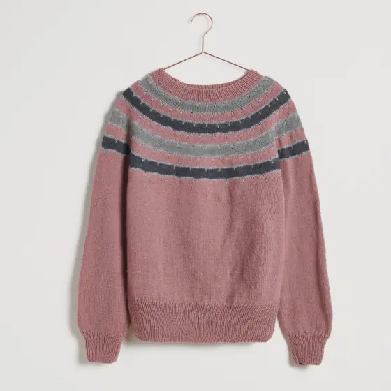 Jubiläums-Strickset Pullover Modell 08 aus Die Neue Masche No. 10