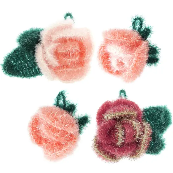 Rico Design Häkelset Creative Bubble Rose Romantic
