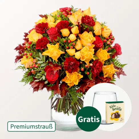 Premiumstrauß Herbstfeuer