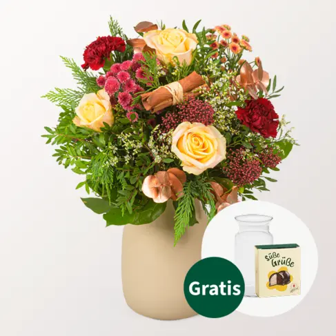 Blumenstrauß Winterromanze